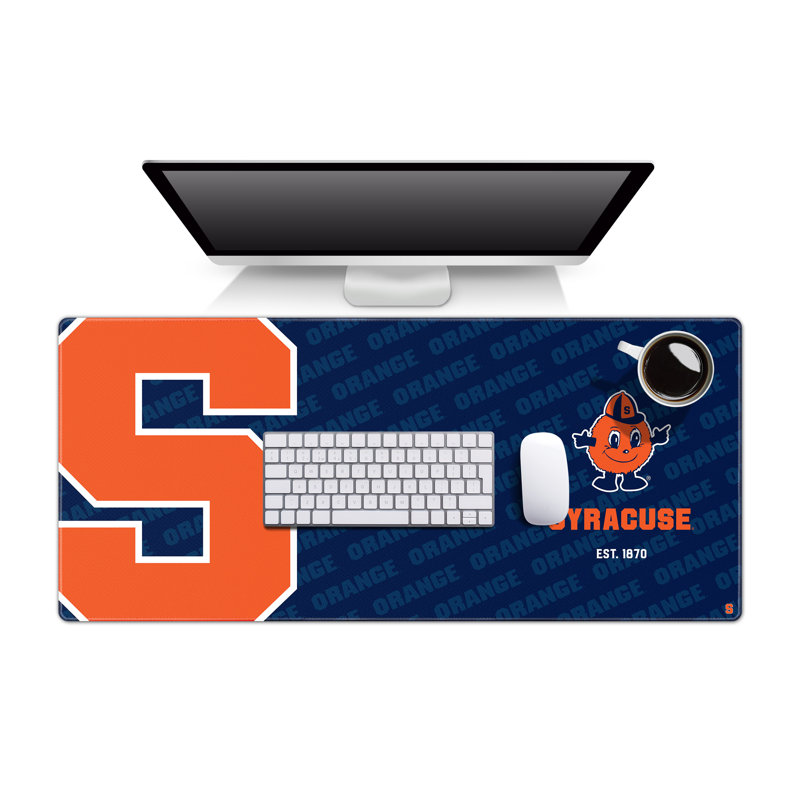 Plastic Desk Pad, Syracuse Orange