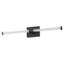 Mahkaylah Single Transparent Dimmable LED Bath Bar-679533141