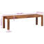Solid Wood Bench-737810079