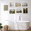 Motif floral, paysage de campagne, nature sauvage, minimalisme, rustique et confortable, impression sur papier, 7 pièces-92574122-92574119