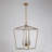 Diran 4-Light Square Lantern Pendant Light-510372378