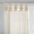 Twisted Tab Voile Sheer Window Pair-1906027632