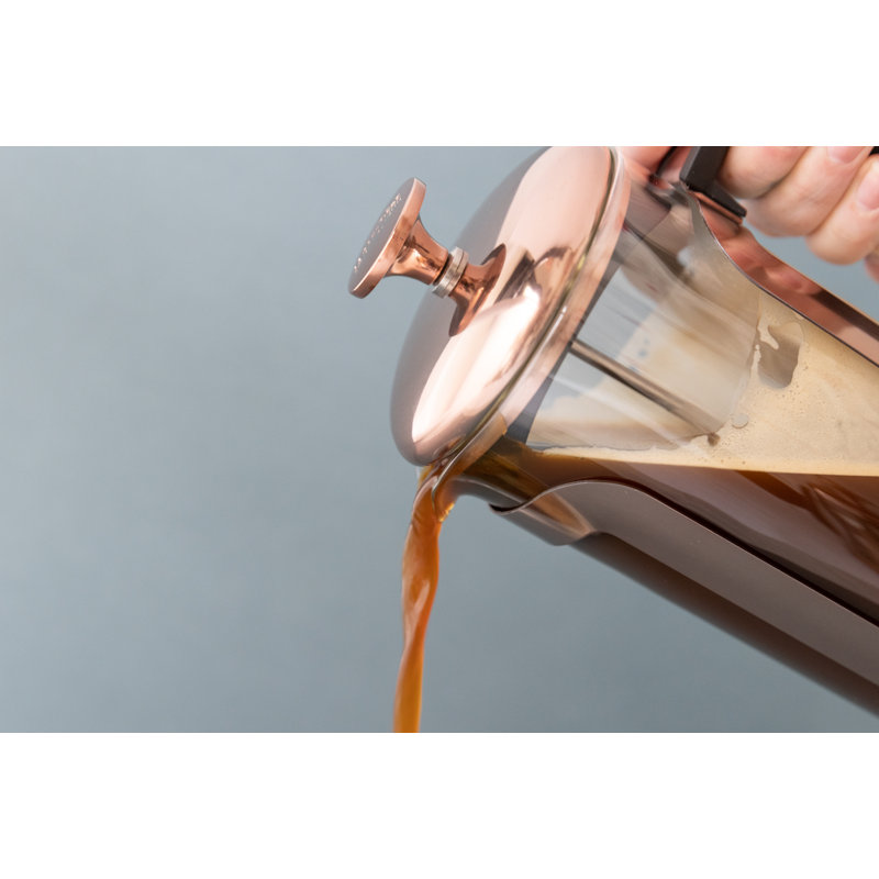 Roma 0.35L Cafetiere, Copper