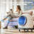 Self Cleaning Cat Litter Box - Extra Large Automatic Litter Box For Multiple Cats, Odor Control & Quiet Operation With App Control, Anti-tracking Design, Works With Ios/android