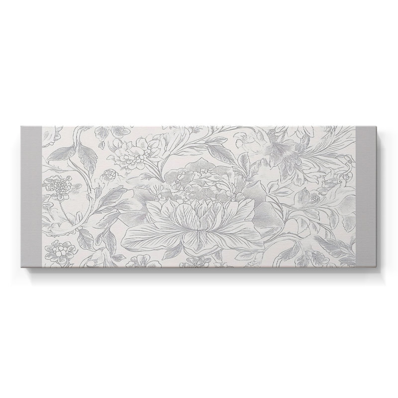 Série abstraite-Liv-Toile tendue avec châssis-Prêt à accrocher, H 12 po x l 30 po