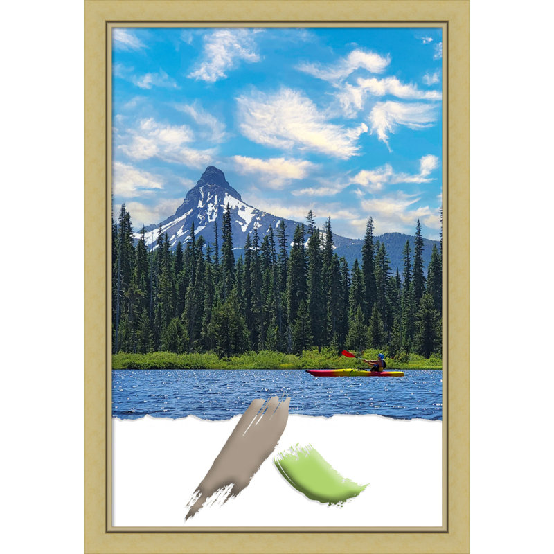 Trevour Gold Picture Frame, 24" W x 36" H