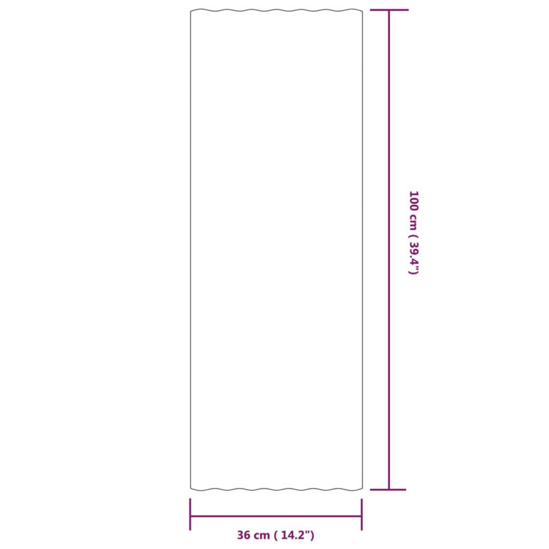 Dakota Fields Steel Roofing Kit, 60 x 36 cm, Anthracite