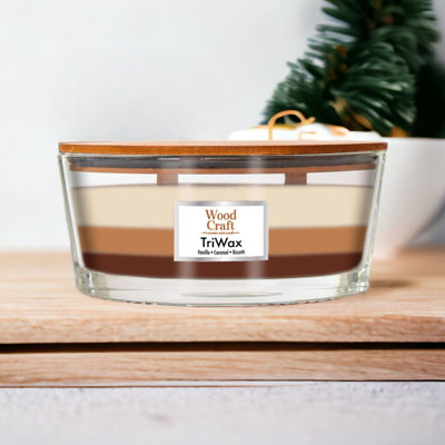 Glass Jar Candle with Holder