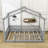 Vonie Wood Daybed with Roof and Slats-656567932-656634593