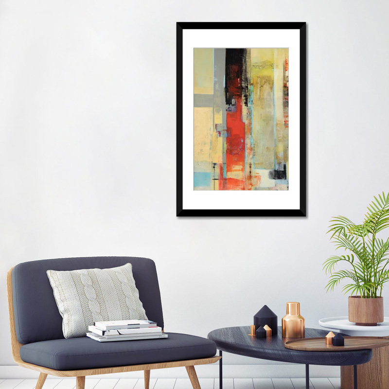 «30 Series Vertigo», peinture sur toile tendue, H 32 po x l 24 po x P 1 po, Papier d'art encadré noir, Blanc