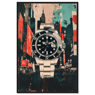 Cityscape Watch Canvas by Art Remedy