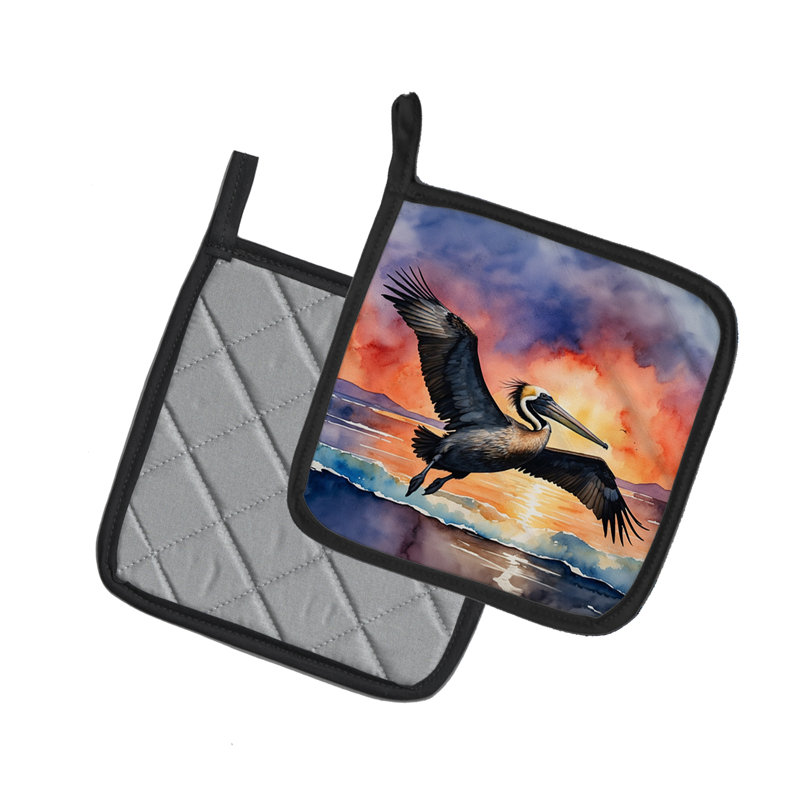 Paire de poignées Pelican Fiery Sunset