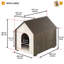 Wood Portable Igloo Style Dog House-88709311