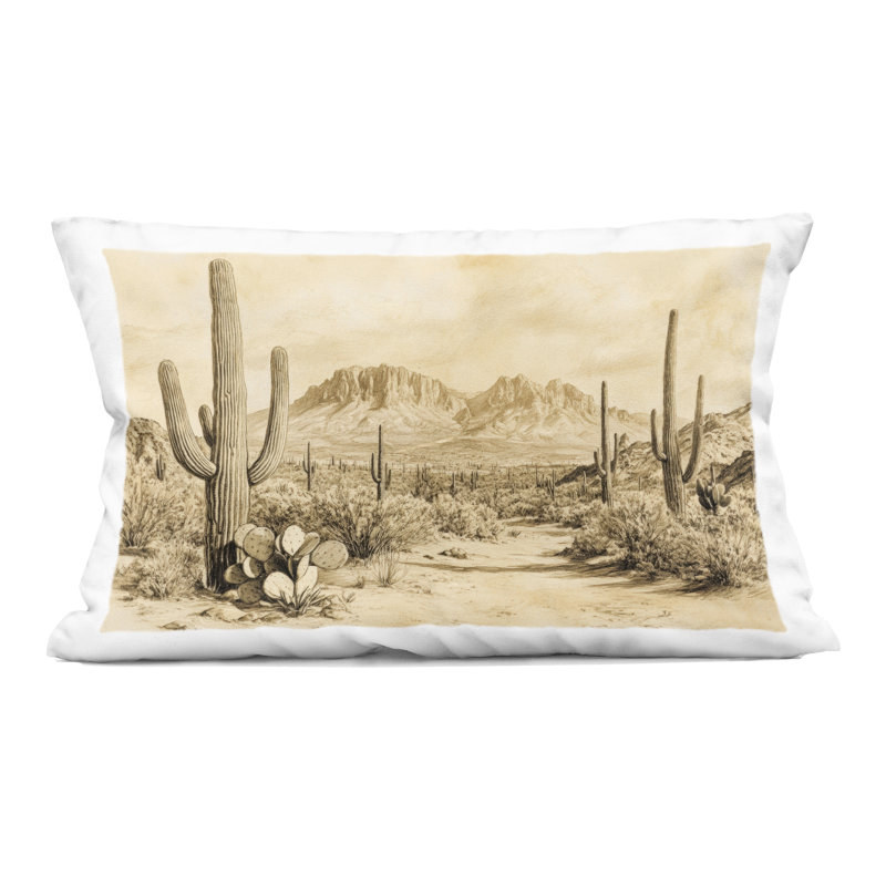 Coussin Cactus Road