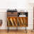 3 - Shelf Audio Rack with 3-Color RGB LED Light-1025590782
