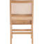 Chaise d'appoint à dossier plein en bois massif Abraxas-478732987