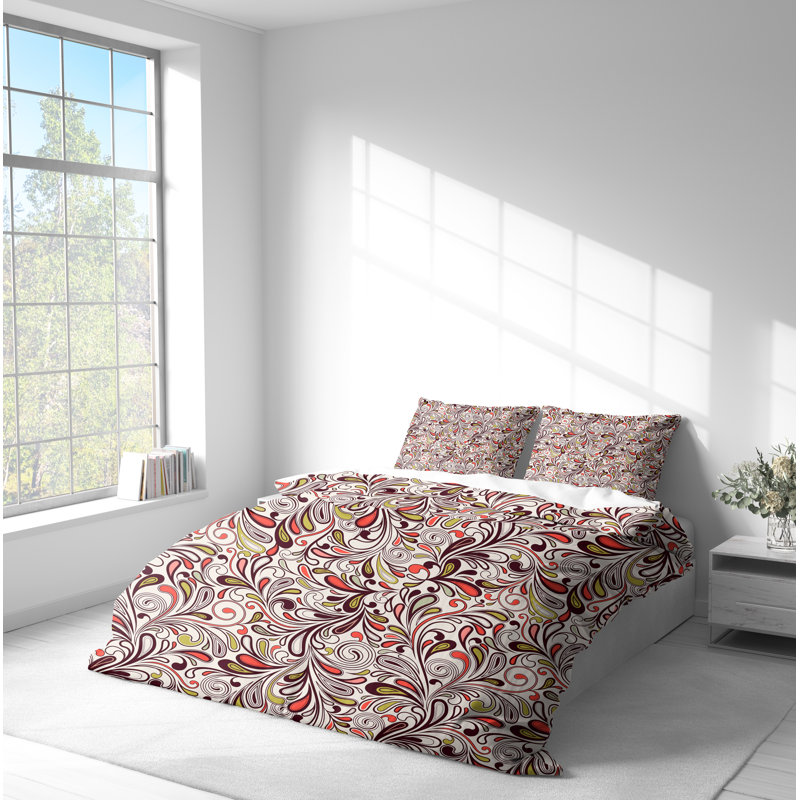 Abstract Duvet Cover, Queen Duvet Cover + 2 Standard Shams