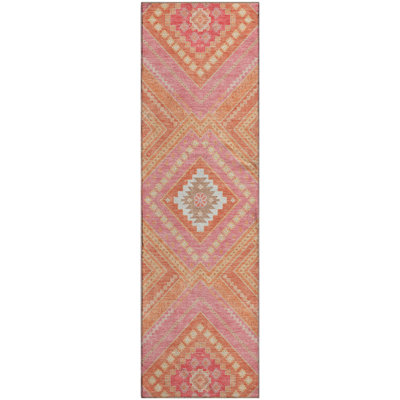 Premium Machine Washable Guada AMF1010 Tribal Rug