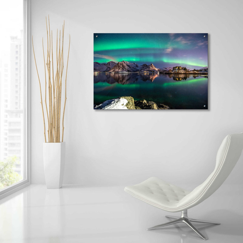 Epic Art 'Northern Light Aurora Borealis' By Epic " Northern Light Aurora Borealis " by Epic Art Portfolio