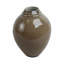 Vase moderne en céramique et en porcelaine avec embouchure sculptée et profil arrondi pour une décoration contemporaine-869032311