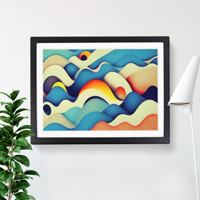 Delicious Modern Abstract - Single Picture Frame Print