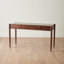 Bureau triple courbe - Noyer