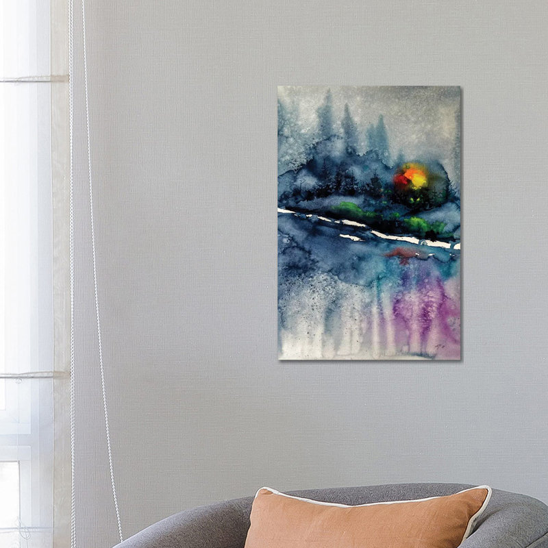 Wintertime Landscape by Anna Brigitta Kovacs - Wrapped Canvas Print, 66.04 cm H x 45.72 cm W x 1.91 cm D