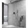 Ceiling Mounted Shower System Combo Set With Handheld And 16"Shower Head