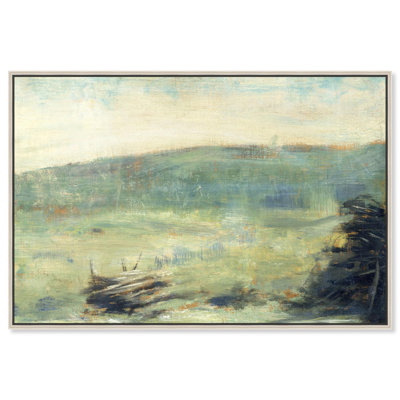 "Paysage à Saint Ouen", art mural sur toile par Art Remedy