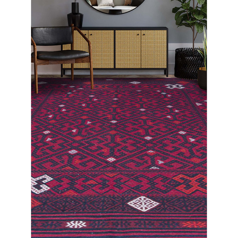 Afghan One-of-a-Kind 6'8" X 9'9" Area Rug