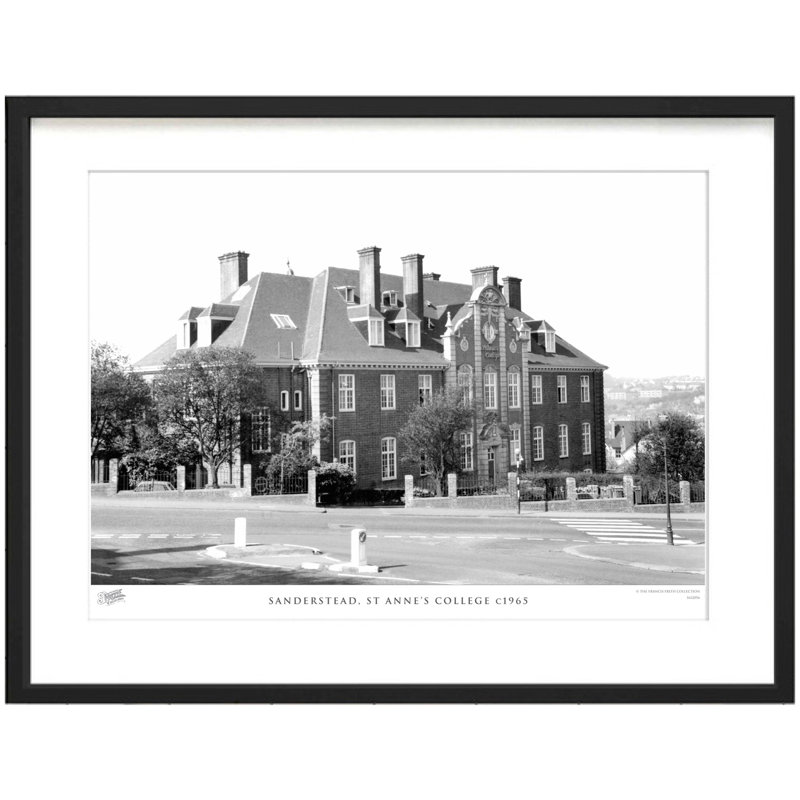 Sanderstead, St Anne's College C1965 by Francis Frith - Single Picture Frame Print, 28cm H x 36cm W x 2.3cm D