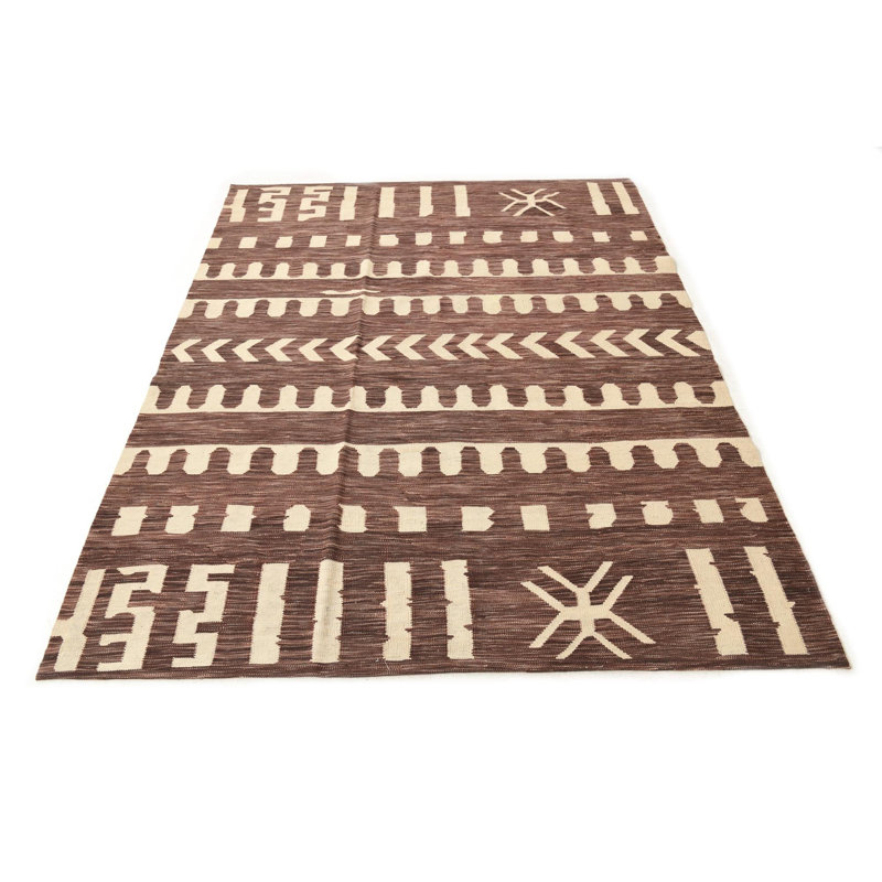 Tapis brun 5 x 8 Pinkerton