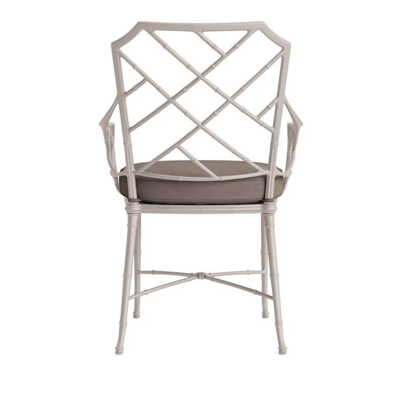 Calcutta Outdoor Dining Chair, Fusion Natural, Dove Smooth