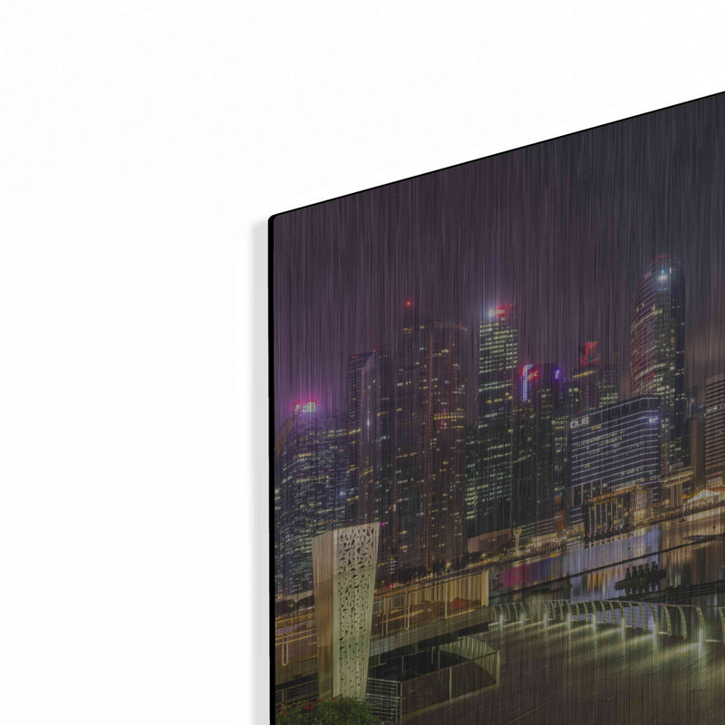 "Singapour 2" par AKG, H 12 po x l 16 po