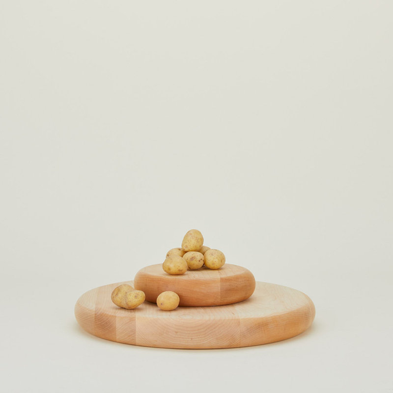 Simple Round Chopping Block - Large, 16" x 16"