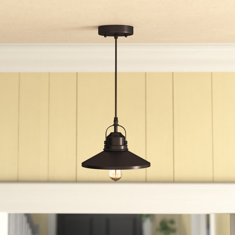 Luminaire suspendu conique 1 lumière Holbeach