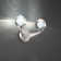 Double Bubble 2 - Light LED Armed Sconce
