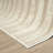 Abani Rugs TER150A Beige Cream Geometric Vertical Lines Neutral Transitional Area Rug-311366149