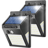 Solar Powered Outdoor Security Area Lights with Motion Sensor