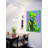 "Funky Frisbee" Print on Wrapped Canvas-21668984