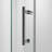 50'' - 55'' W x 76'' H Single Sliding Frameless Shower Door with Clear Glass-85016942