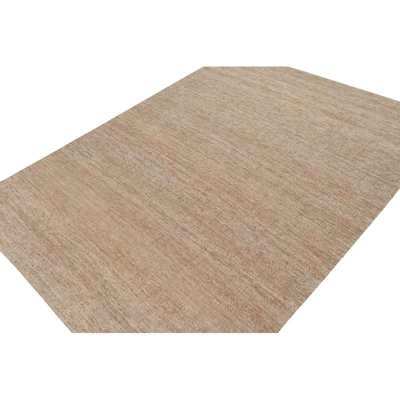 Rug & Kilim’S Modern Kilim Rug In Brown & White