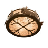 Moose And Fox 4 - Light Semi Flush Mount