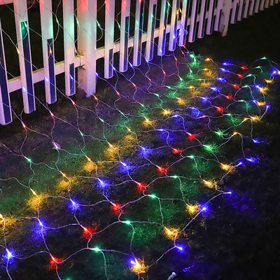 300cm Solar Powered 192 - Bulb Cord String Light