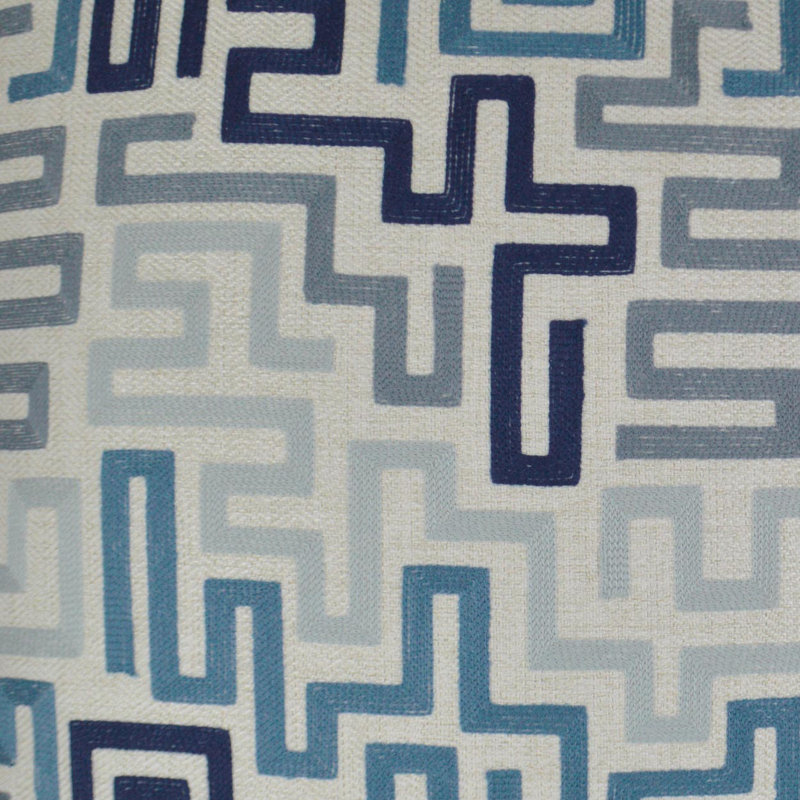 Labyrinth Fabric, Indigo