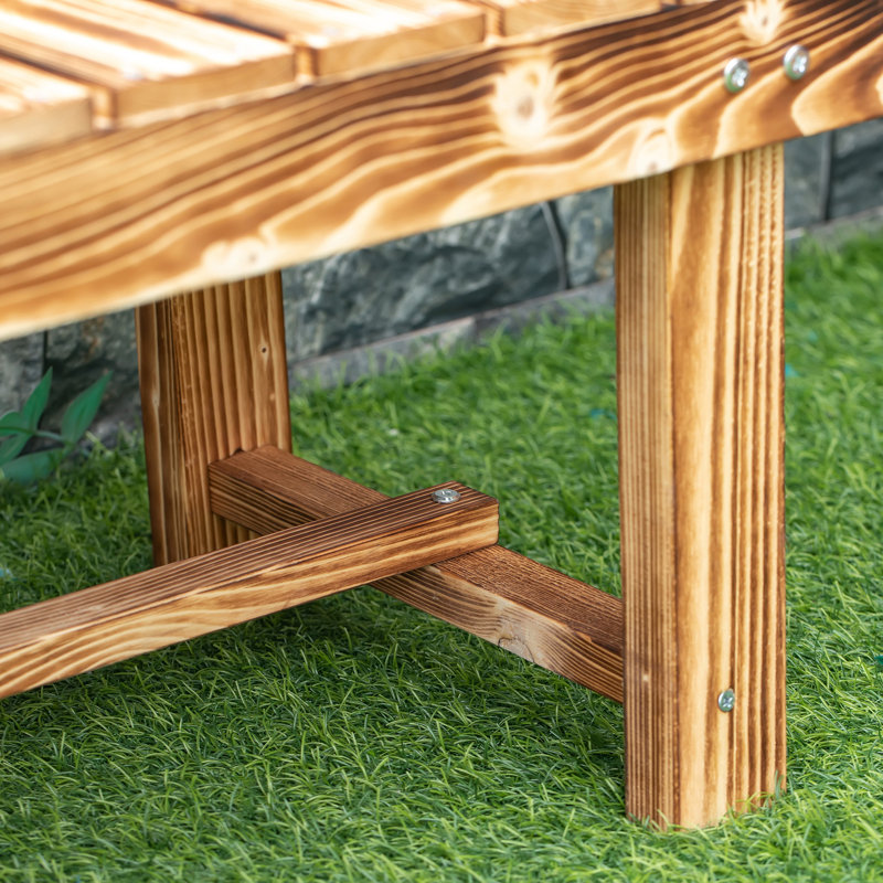 Banc d'extérieur en sapin