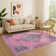 Premium Machine Washable Lubbers AMF1731 Global Rug