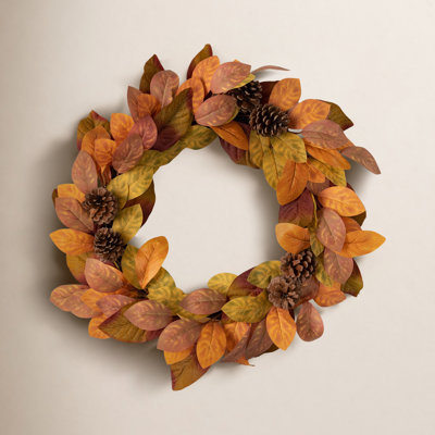 Garrano 24'' Thanksgiving Polyester Wreath
