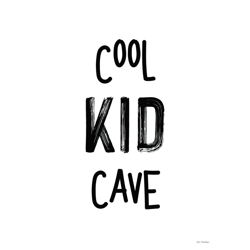 " Cool Kid Cave ", 40" H x 30" W  