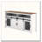 59.3" Farmhouse Sideboard with Sliding Barn Doors and Mesh Panels-835326111